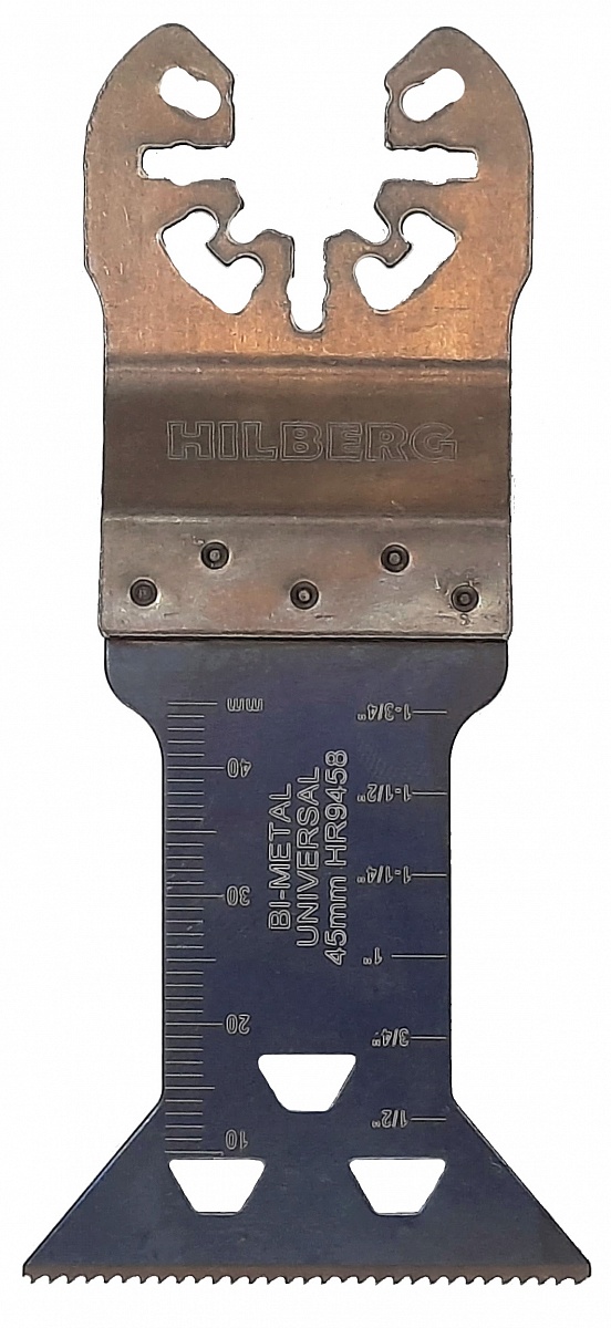 Полотно пильное погружное универсальное Hilberg Bi-M 45x50x18TPI HR9458